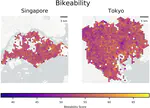 Assessing bikeability with street view imagery and computer vision